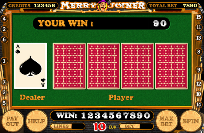 бонусная игра в слоте Веселый столяр