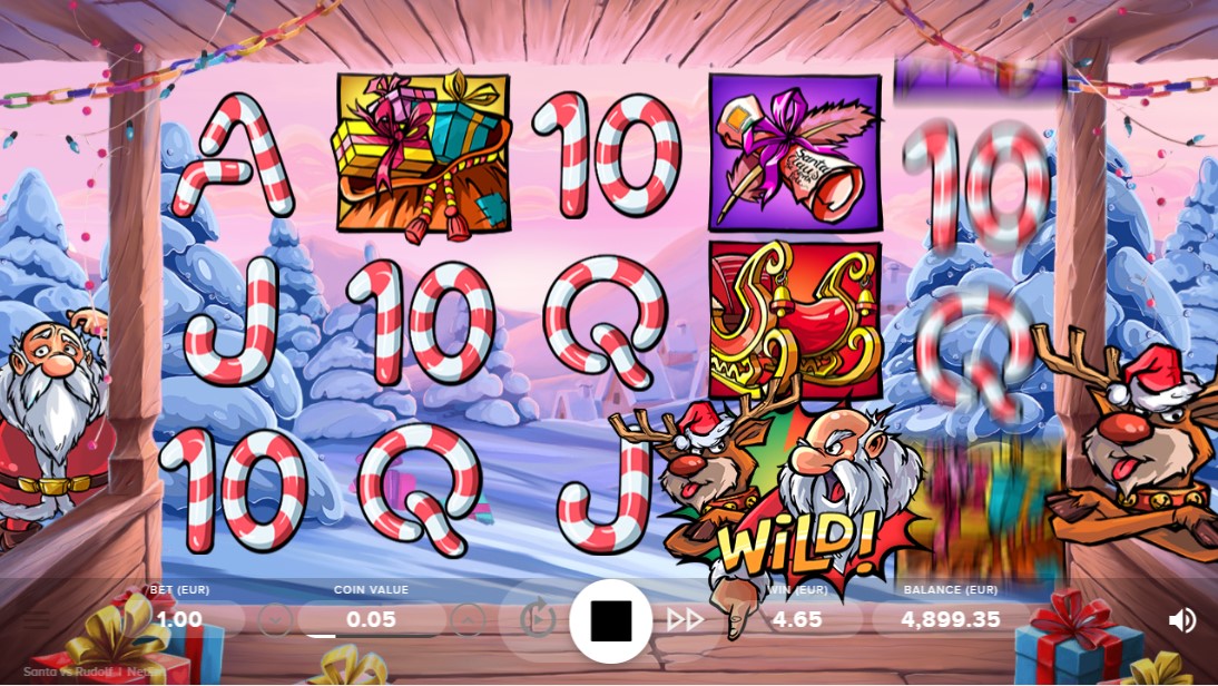 игровой автомат Santa vs Rudolf