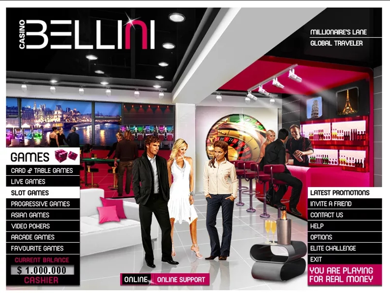 онлайн казино Беллини