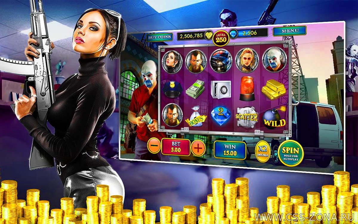 видеослот Ограбление банка