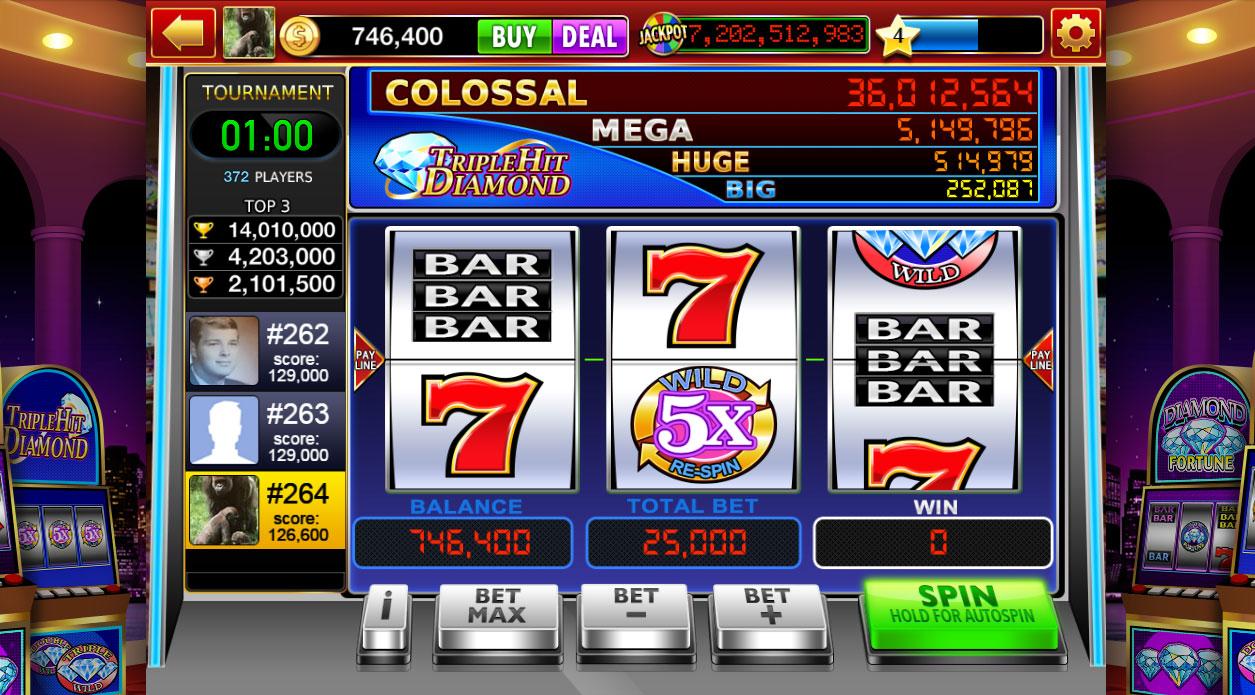 процесс игры на видеослоте