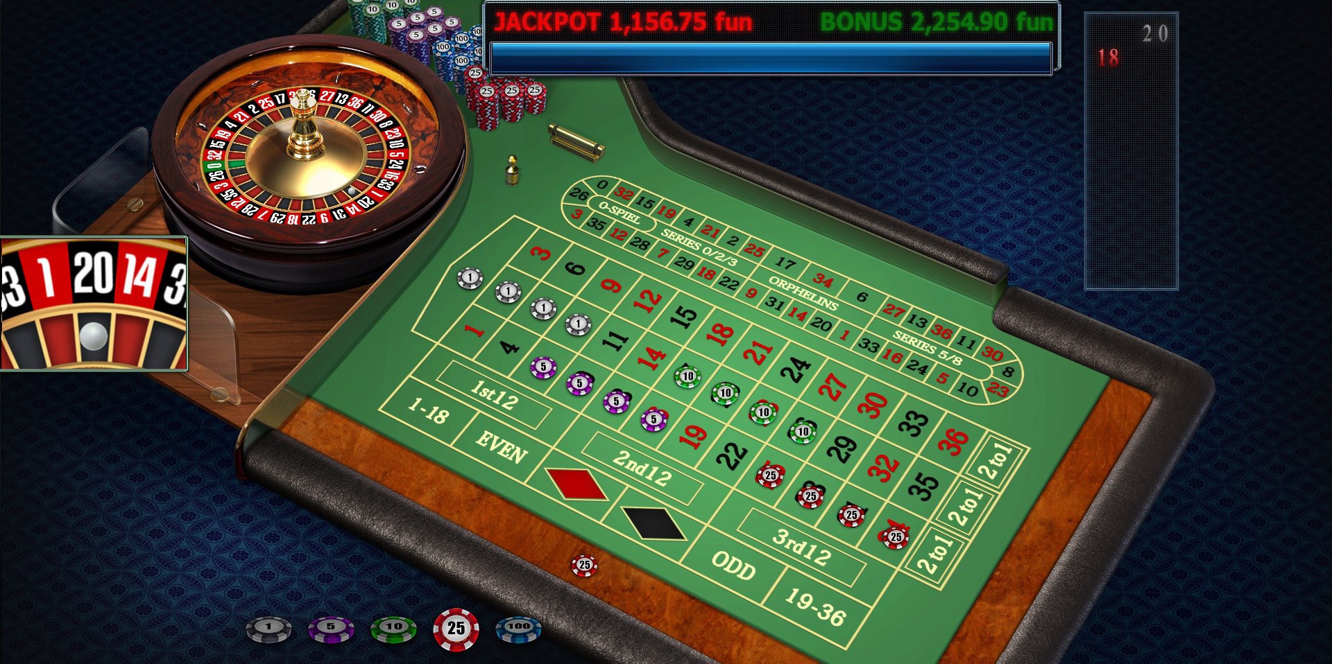 Ставки в рулетке