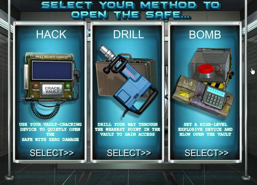 бонусные игры слота Ограбление