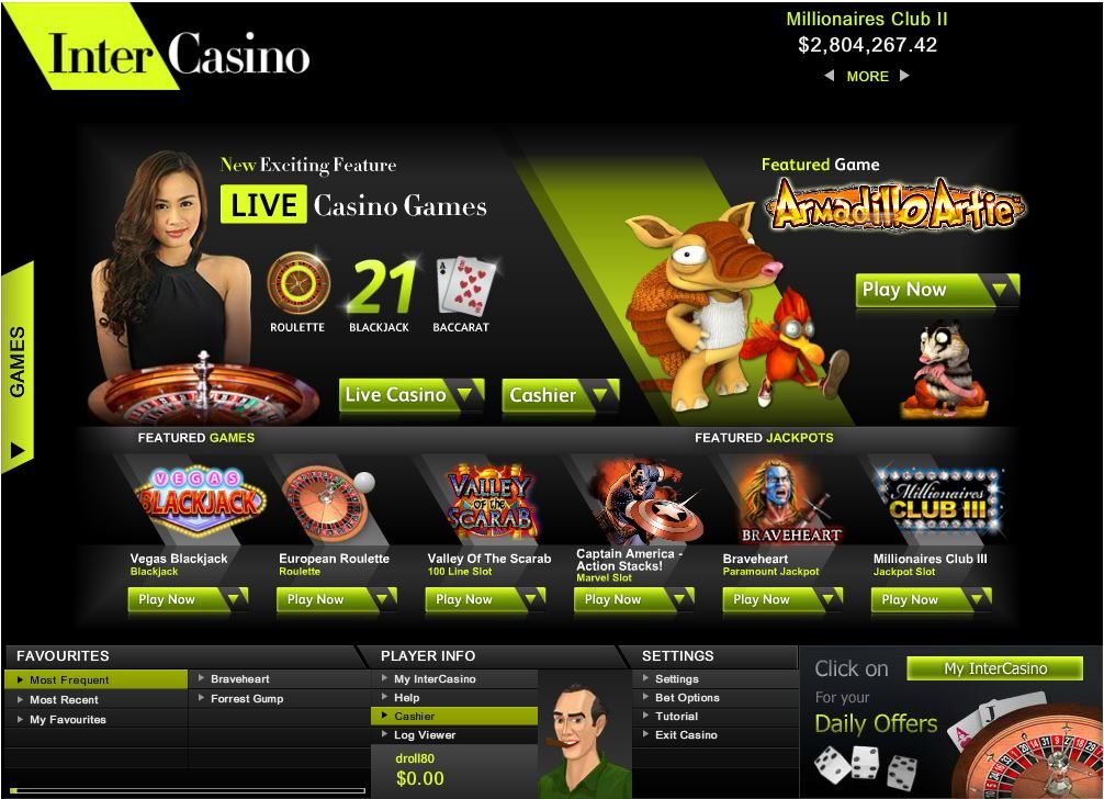 игровое разнообразие Интерказино