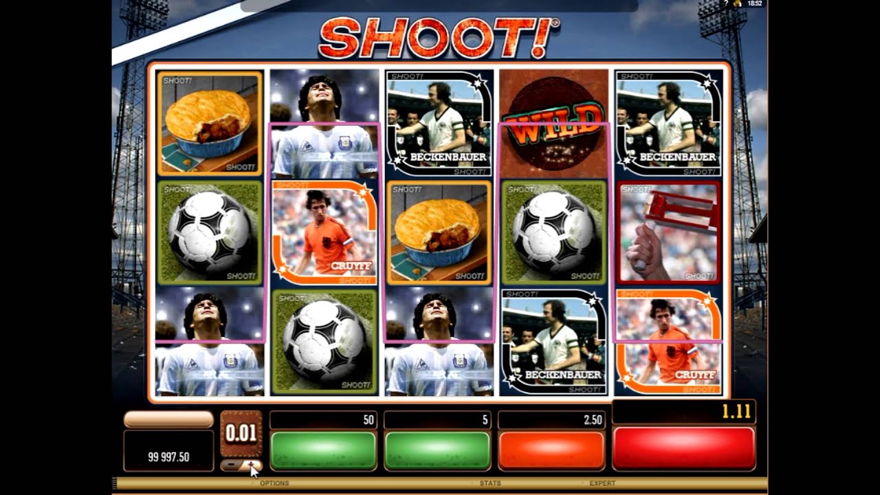 символы игрового автомата Shoot!