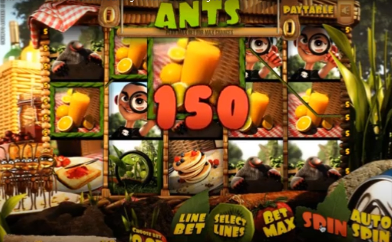 символы слот машины Миллион муравьев