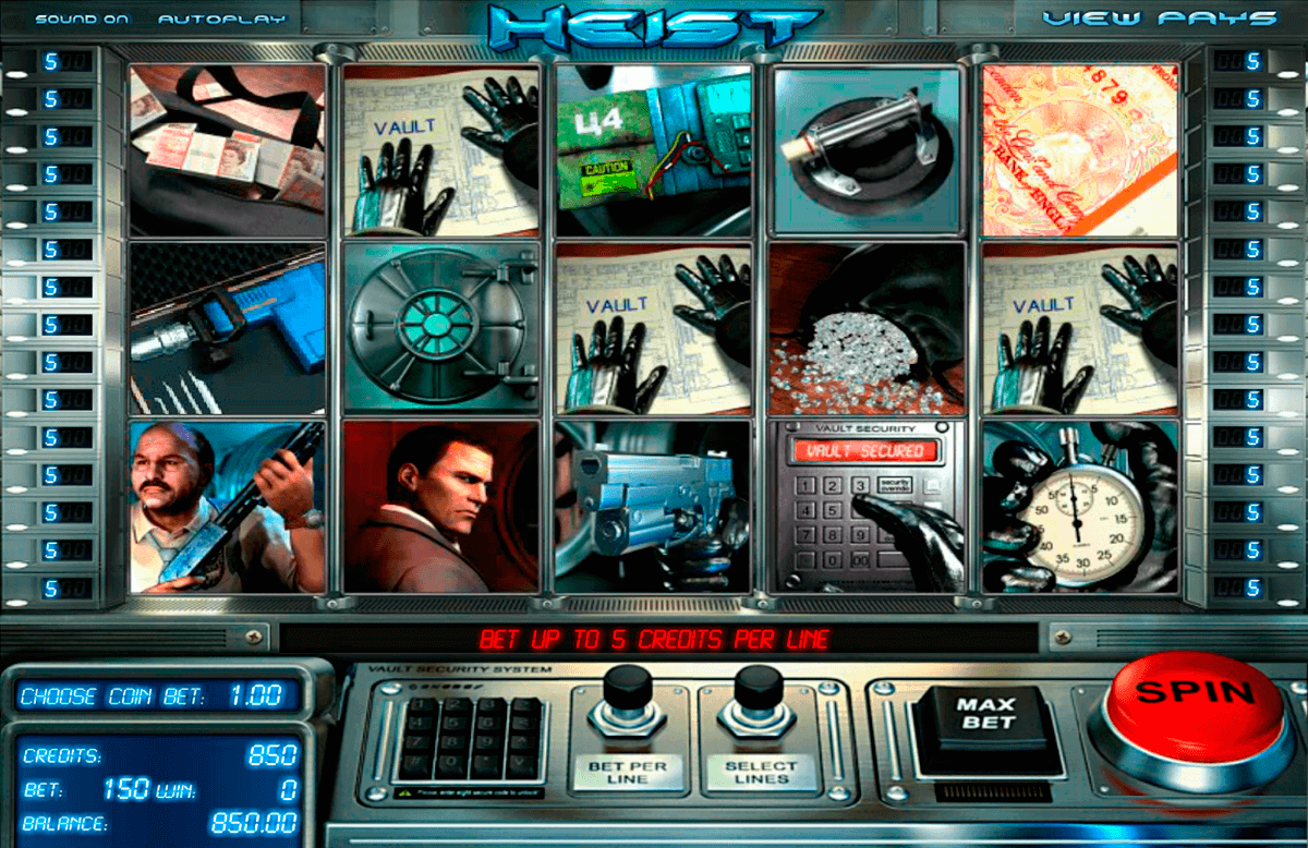 символы слота Ограбление