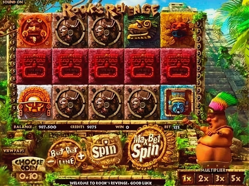 символы видеослота Месть Рука