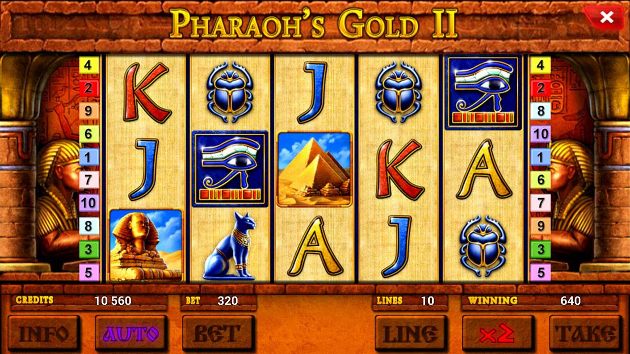 символы Pharaoh's Gold 2