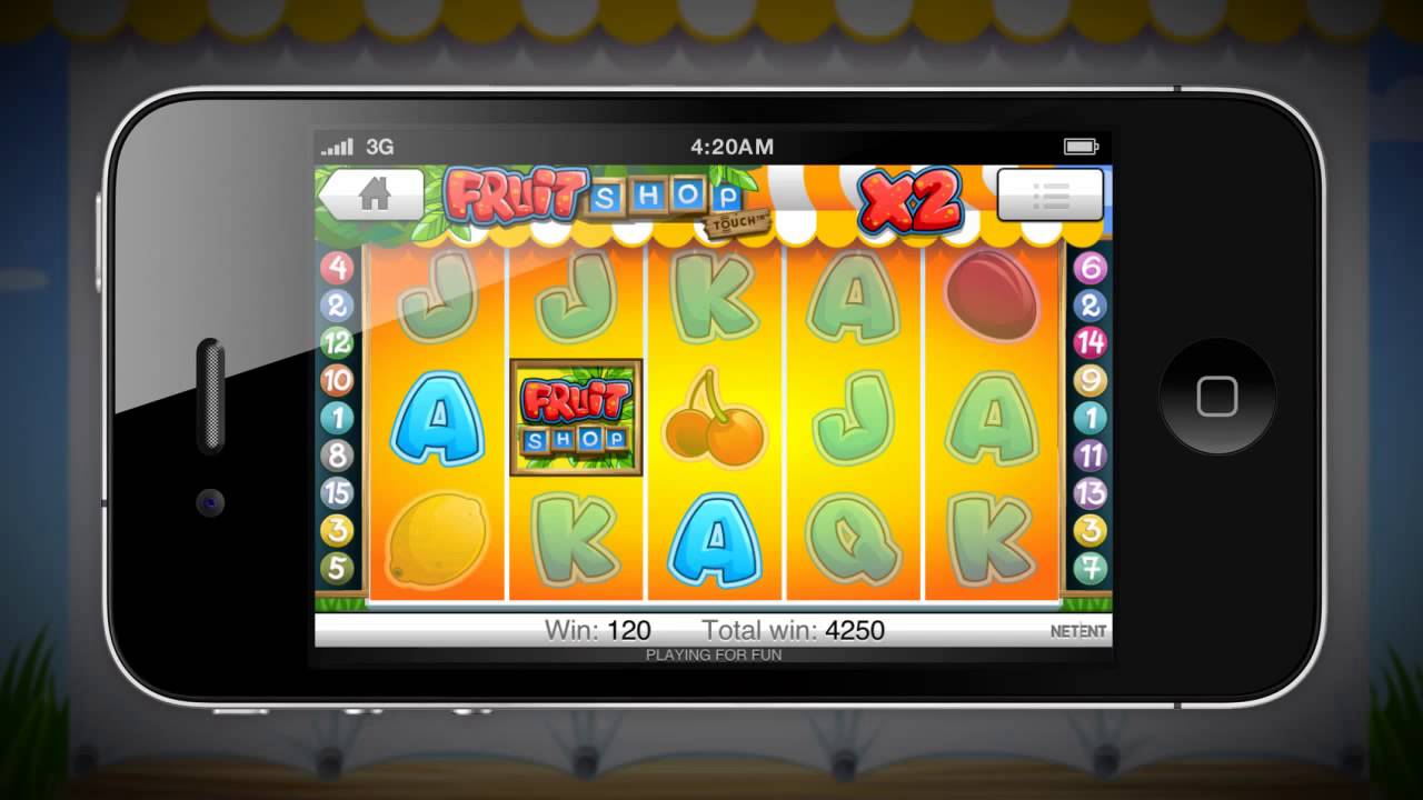 мобильная версия слотаFruit Shop