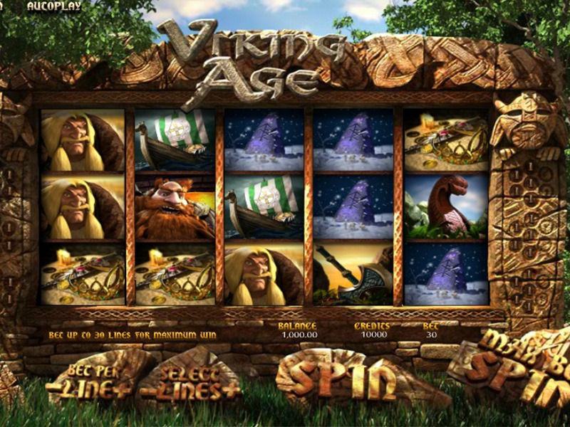 Символы игрового автомата Век викингов