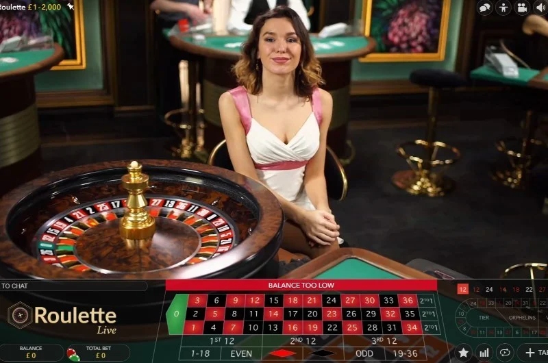 Живой дилер в рулетке онлайн