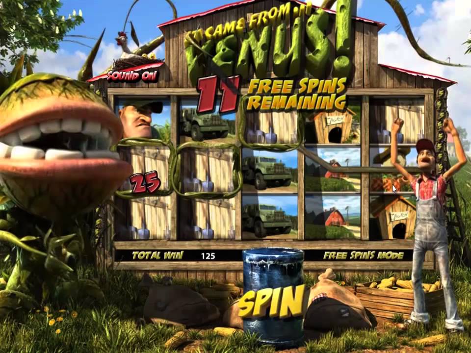 Игровой автомат It Came from… Venus (Оно прилетело с… Венеры)