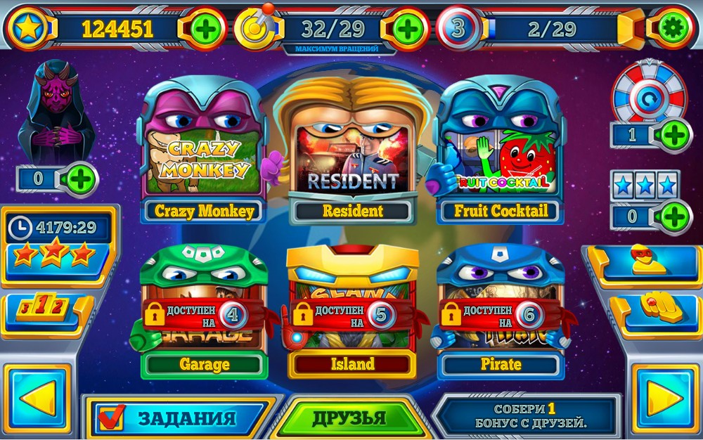 каталог онлайн слотов