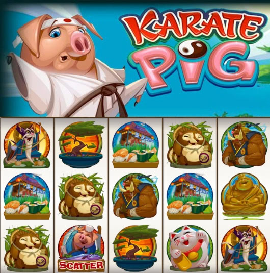 Игровой автомат Karate Pig от Microgaming