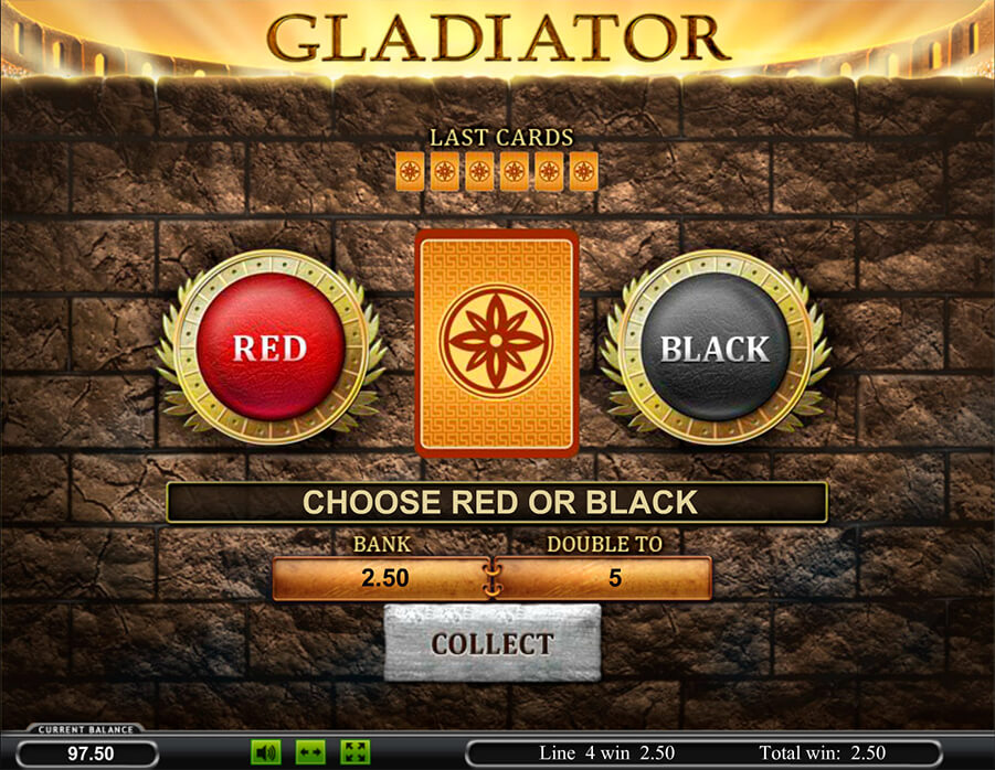 Риск игра слота Gladiator