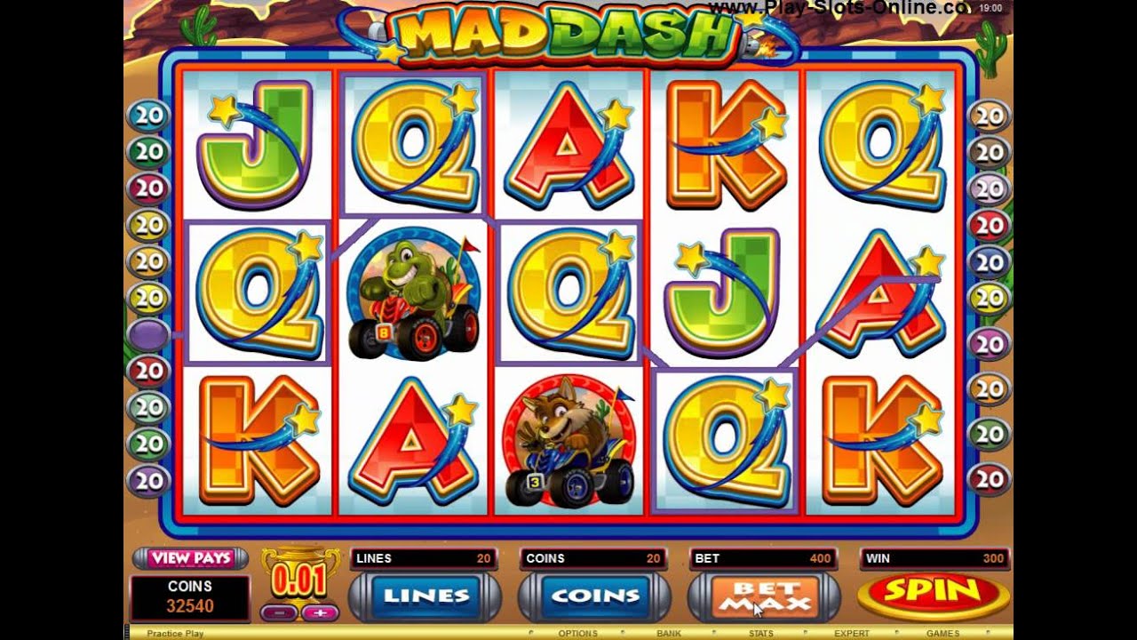 Игровой автомат Mad Dash (Бешеные гонки)