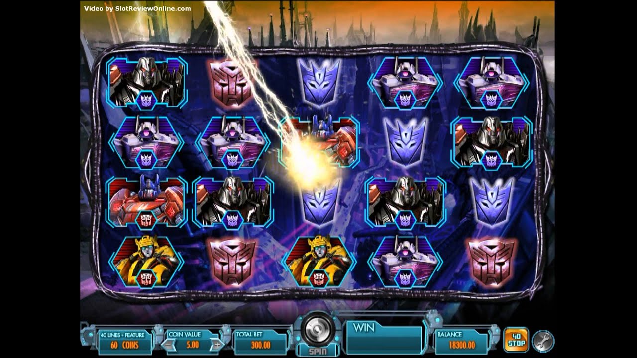Бесплатные спины игрового автомата Transformers: Battle for Cybertron