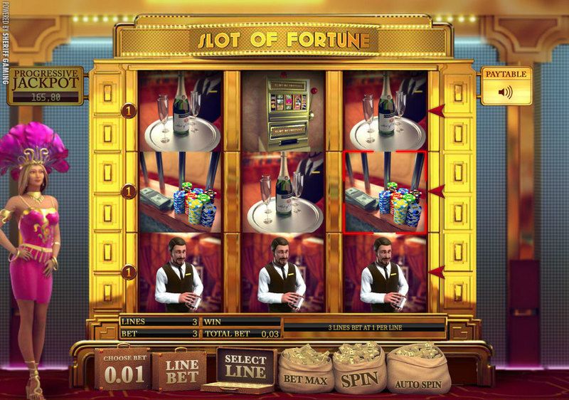 Игровой автомат Slot of Fortune (Слот фортуны)