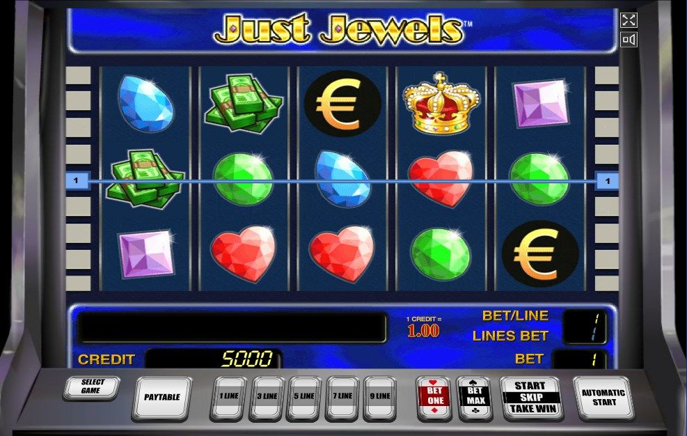 Игровой автомат Just Jewels Deluxe от Novomatic / Greentube