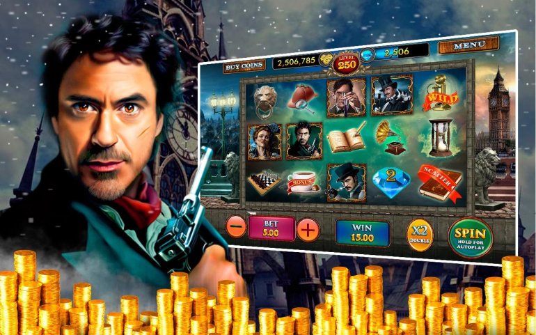 популярный слот Шерлок Холмс