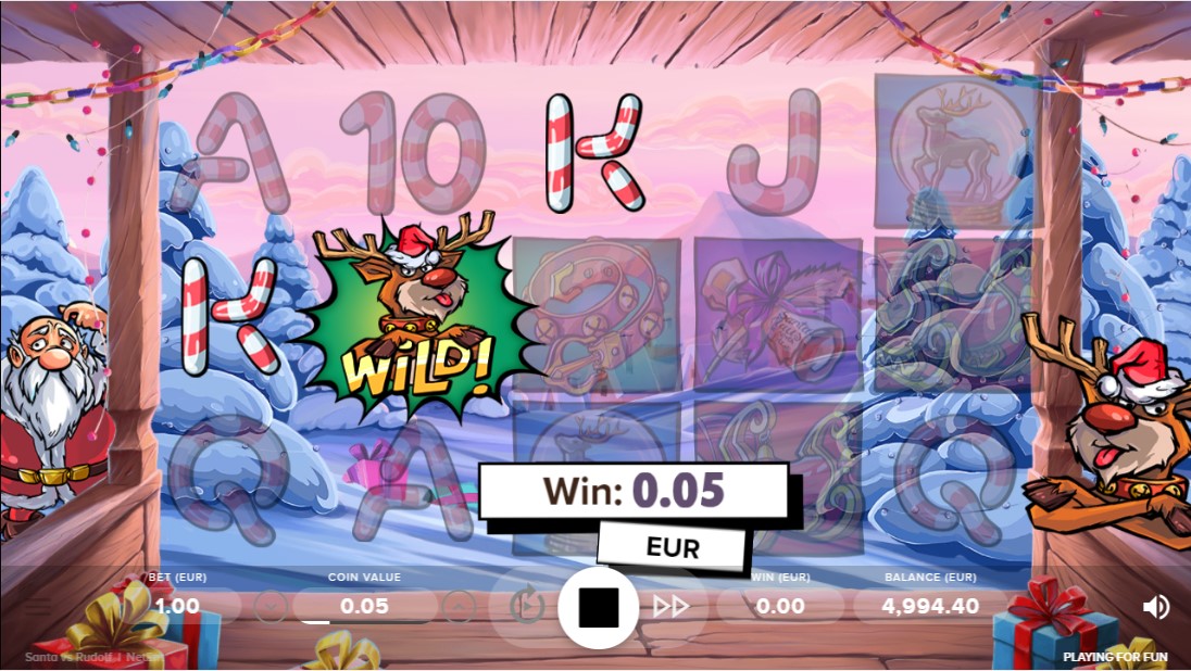 дополнительные символы слота Santa vs Rudolf