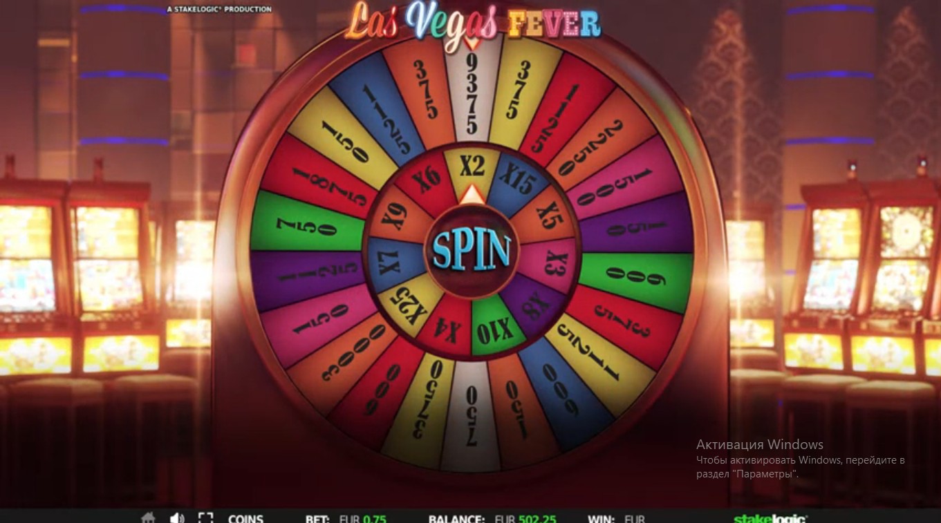 Las Vegas Fever бонусная игра