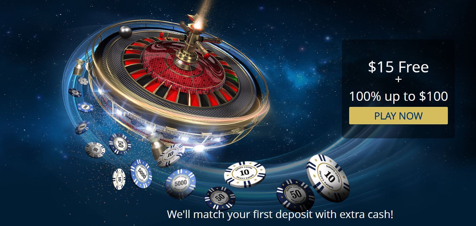 бонусы казино Europa