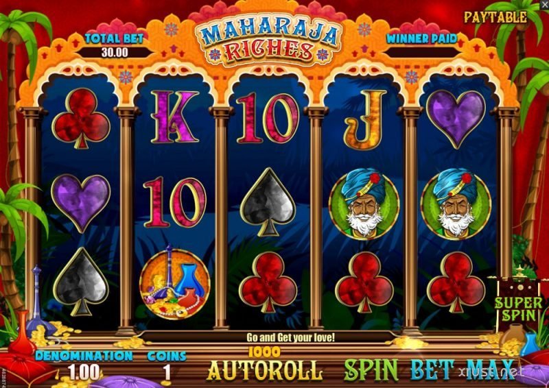 Игровой автомат Maharaja от Alfaplay
