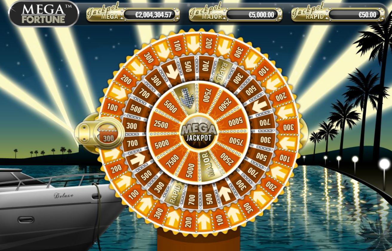прогрессивный джек пот слота Мега Фортуна