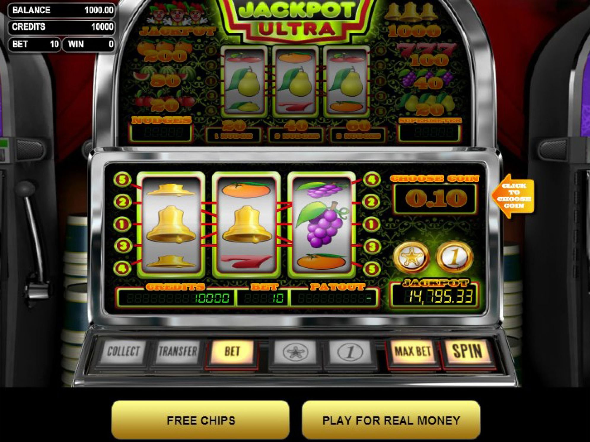 Выигрыш джекпота в видеослотах