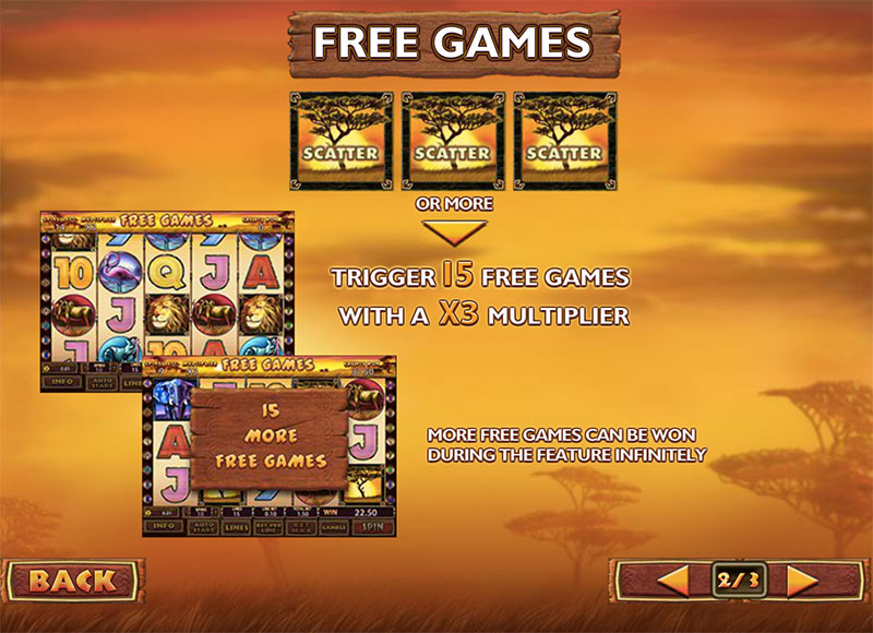 бесплатные фриспины Safari Heat