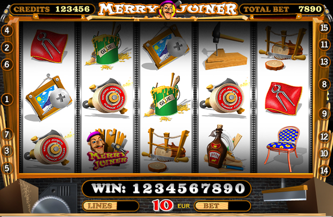 бесплатные фриспины в автомате Веселый столяр